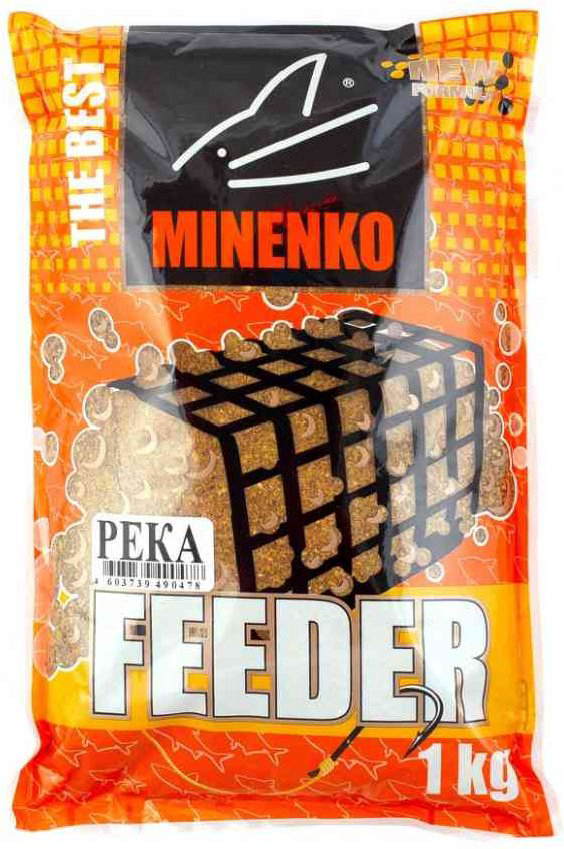 Прикормка Minenko Feeder Река 701 1000гр купить,NaN