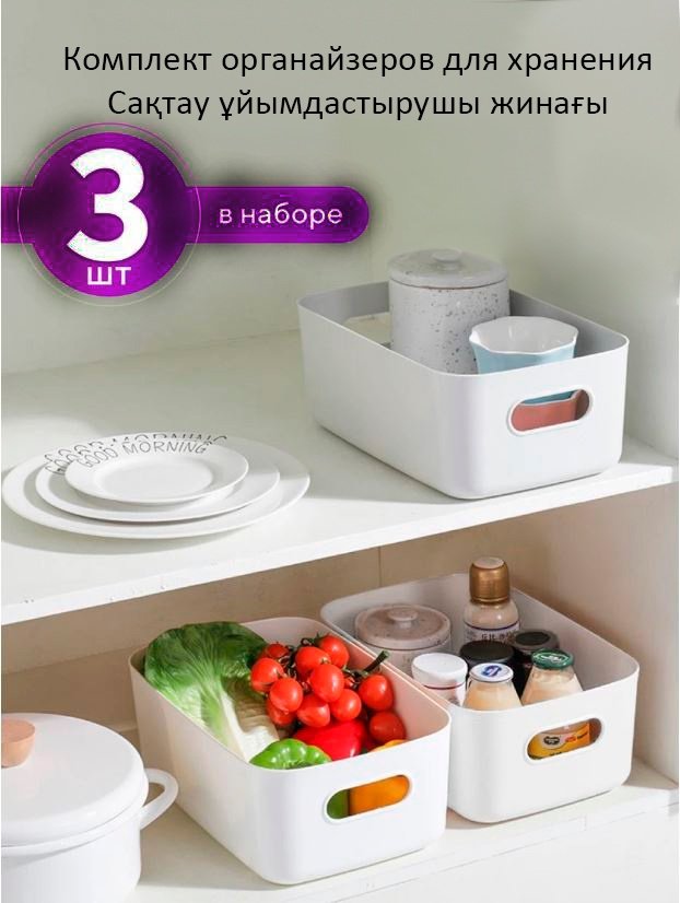 Ящик универсальный 23x17x10 см, полипропилен