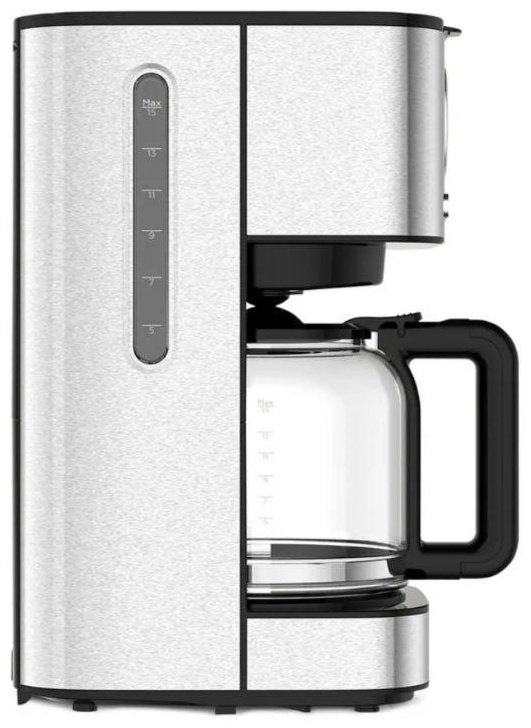 Кофеварка BQ CM1007 серебристый купить,NaN