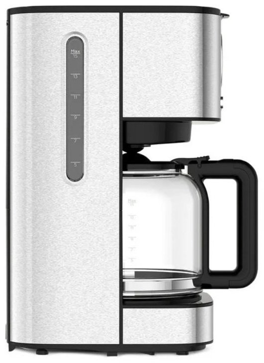 Кофеварка BQ CM1007 серебристый купить,NaN