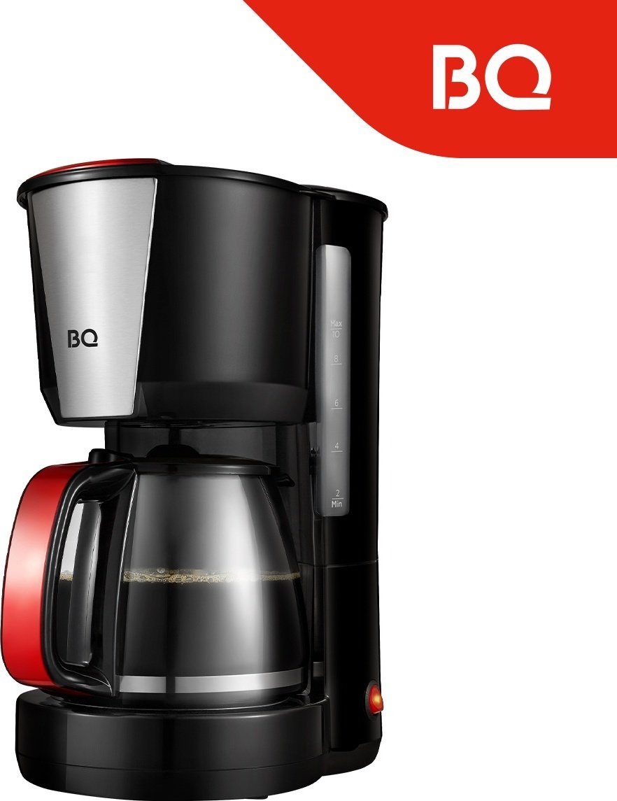 Кофеварка BQ CM1008 черный купить,NaN