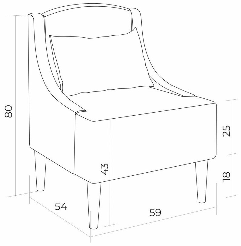 Кресло MassLite АМ-1000255, обивка микровелюр, зеленый купить,NaN