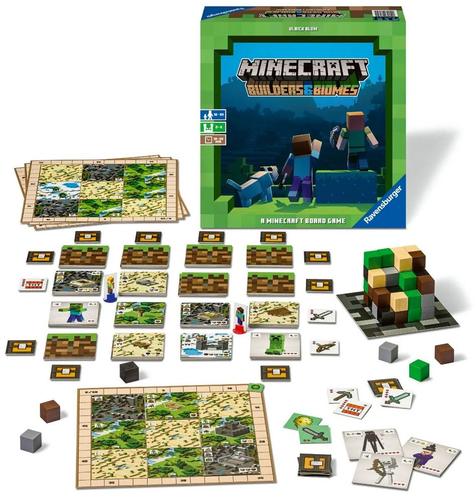 Minecraft: строители и биомы