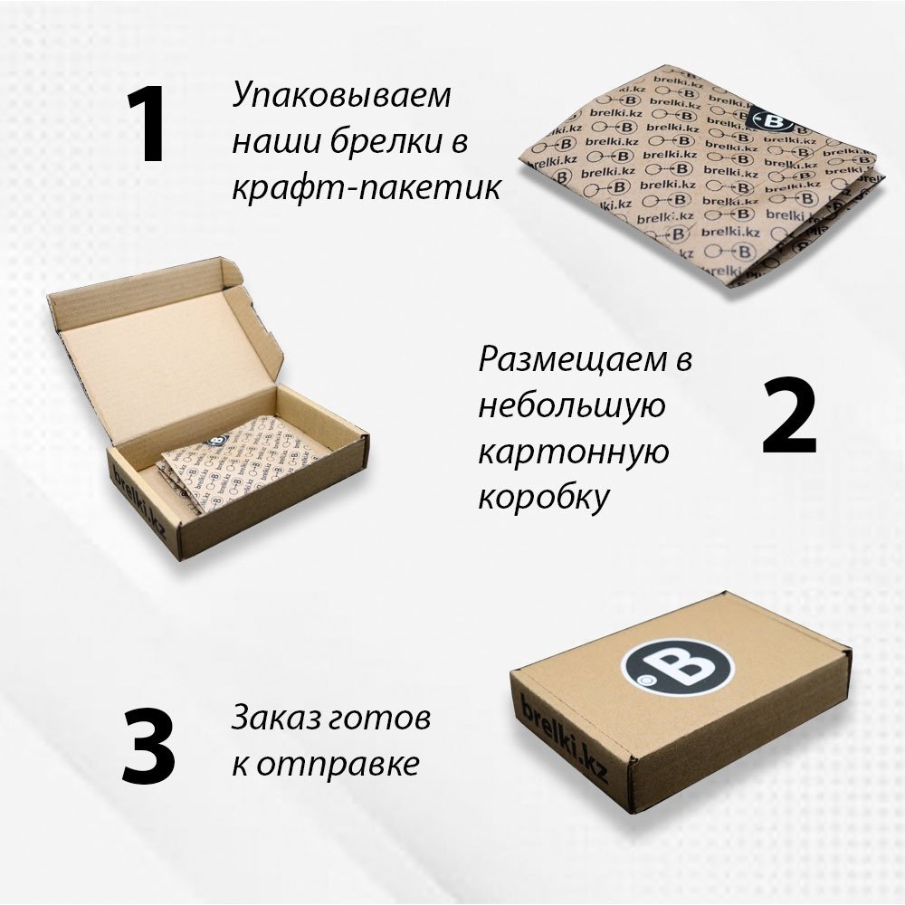 Значок Brelki.kz металл, без вставок купить,NaN