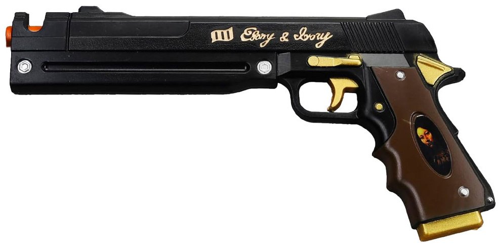 Пистолет Devil May Cry Ebony pistol-devilmaycry-ebony, вспененный полимер