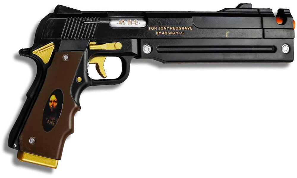 Пистолет Devil May Cry Ebony pistol-devilmaycry-ebony, вспененный полимер