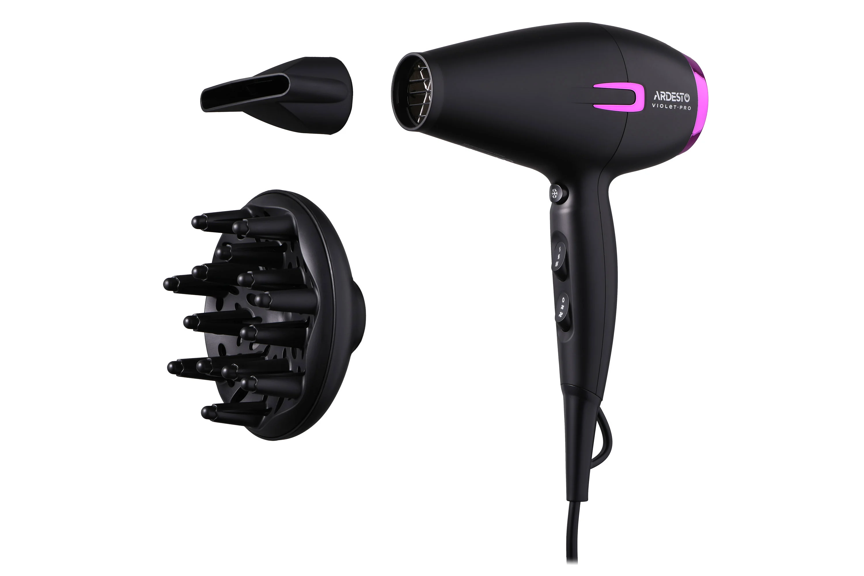Фен Ardesto HD-Y221PRO черный купить,0