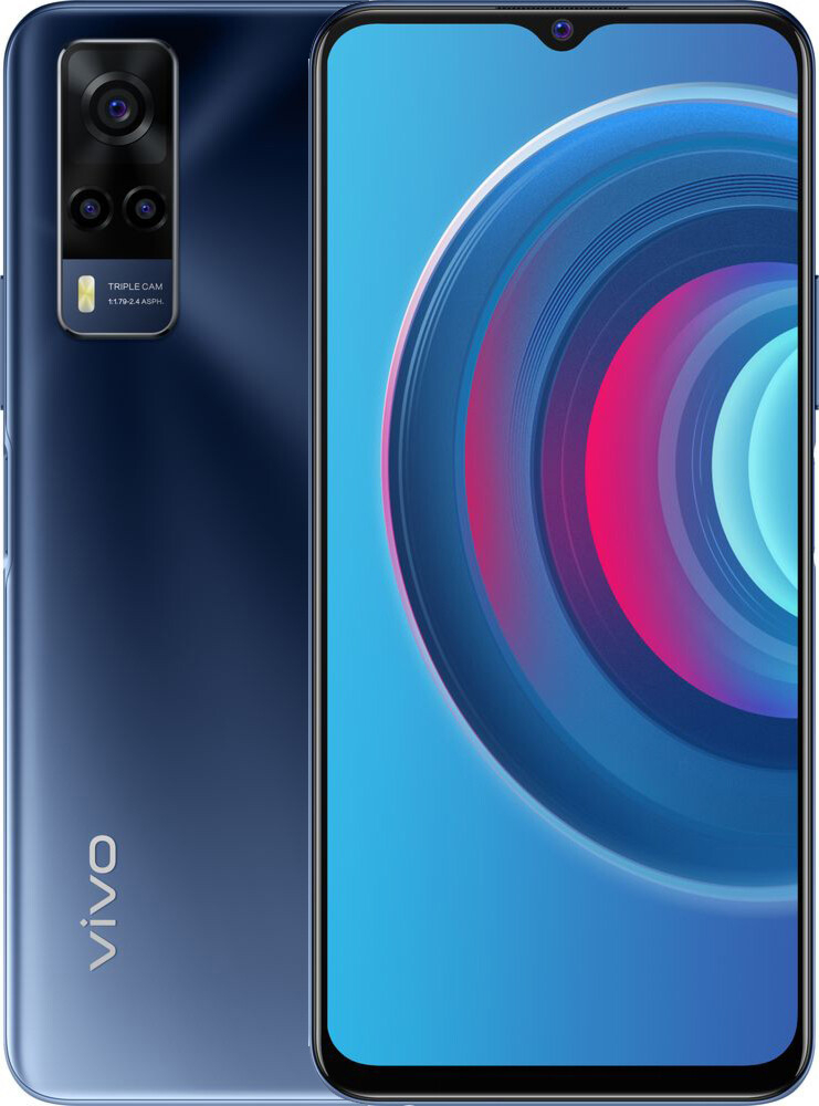 Смартфон Vivo Y53S 8/128Gb Deep Sea Blue купить,NaN