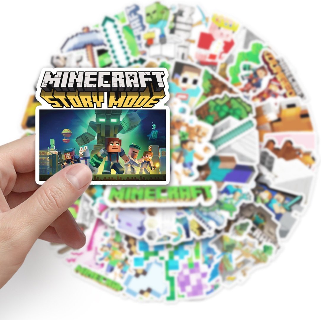Лист стикеры Minecraft 50шт 50