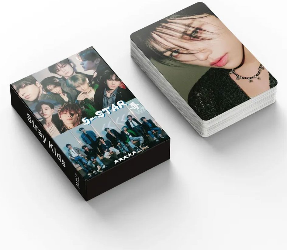 Коллекционные карточки k-pop 55 шт