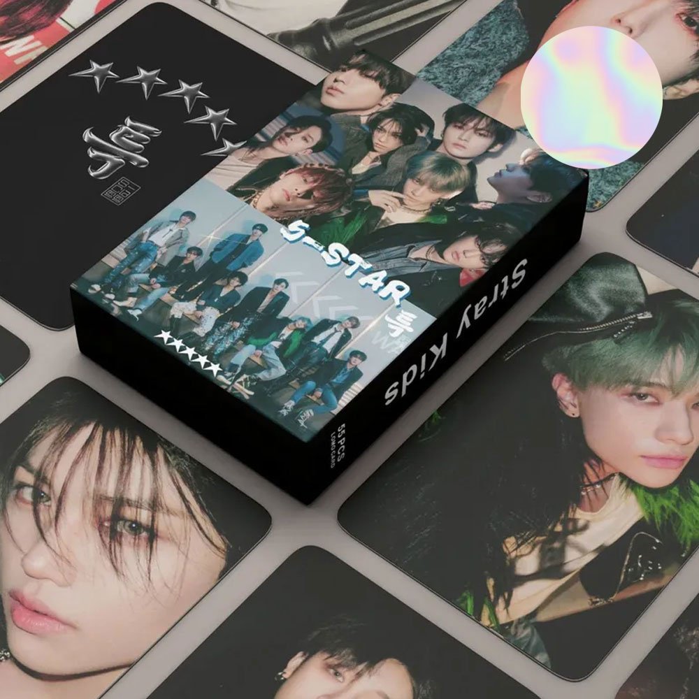 Stray Kids 5 star голографический k-pop
