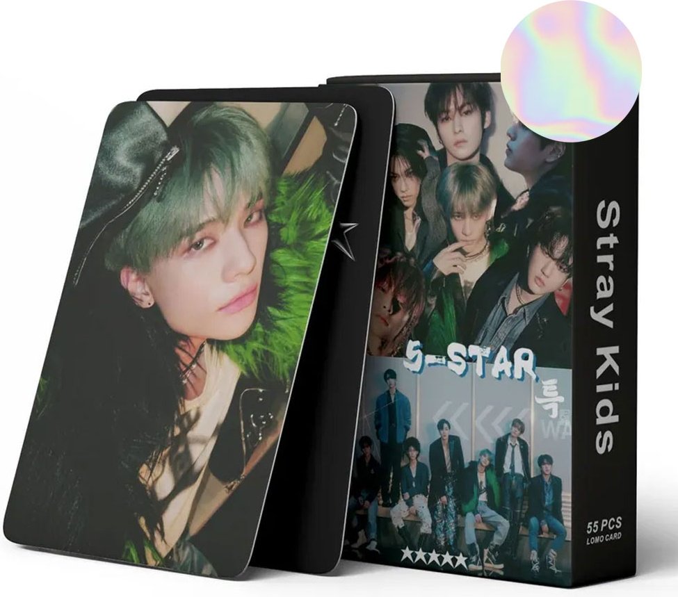 Stray Kids 5 star голографический k-pop