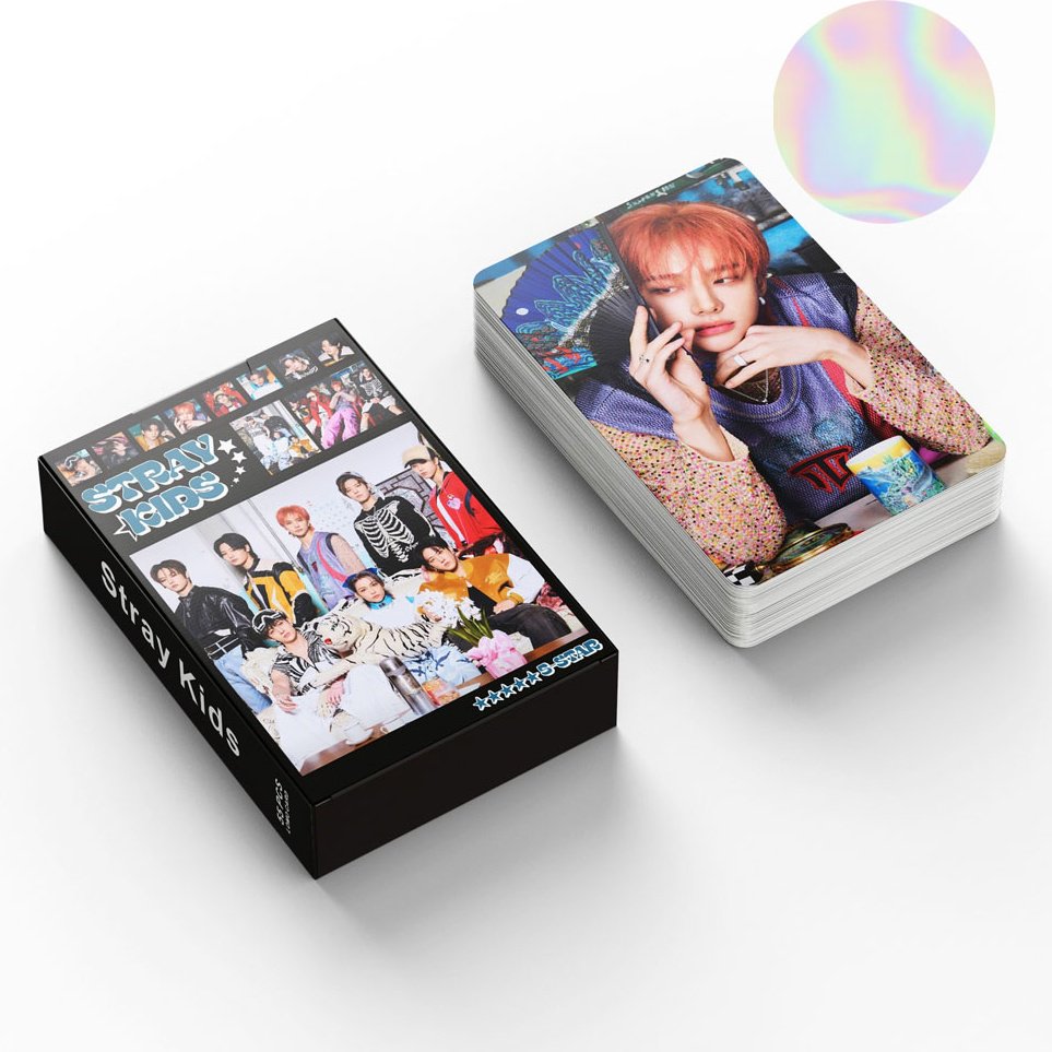 Коллекционные карточки k-pop 55 шт