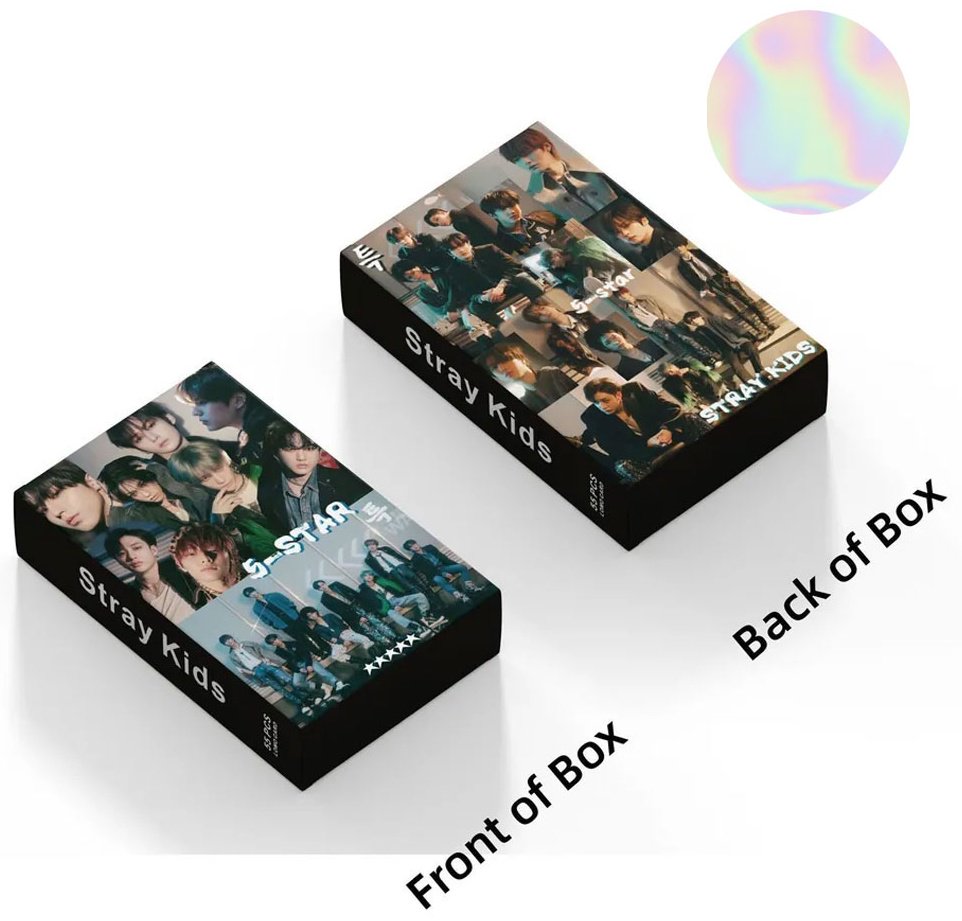 Stray Kids 5 star голографический k-pop