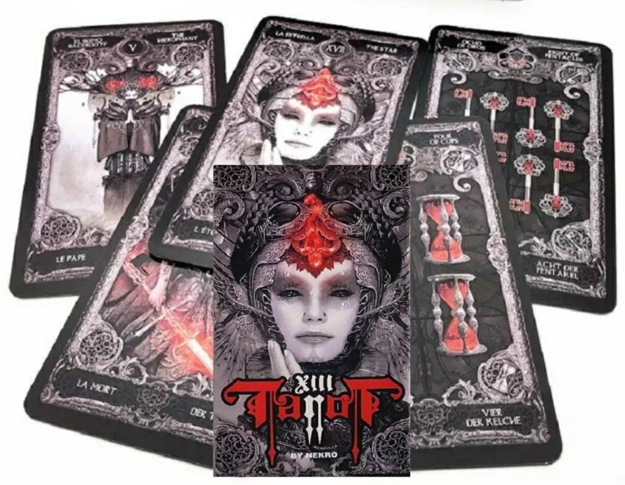 Lo Scarabeo TAROT XIII by nekro