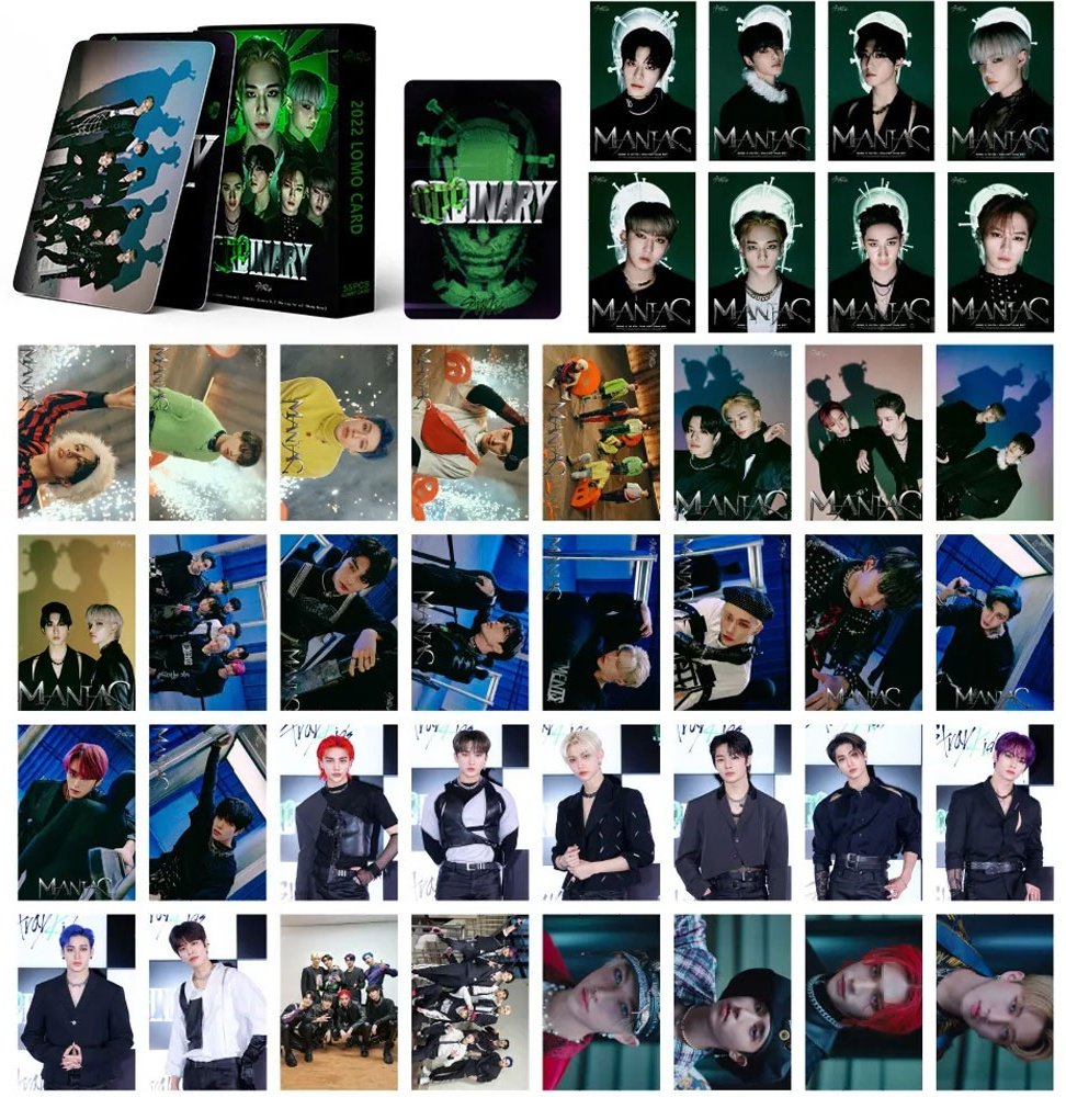 Коллекционные карточки k-pop 54 шт