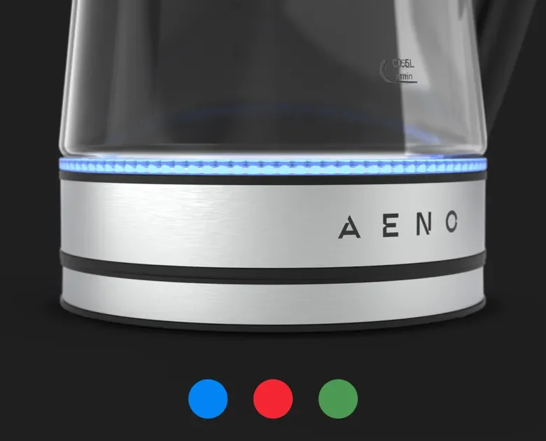 Электрочайник Aeno EK1S AEK0001S прозрачный купить,0