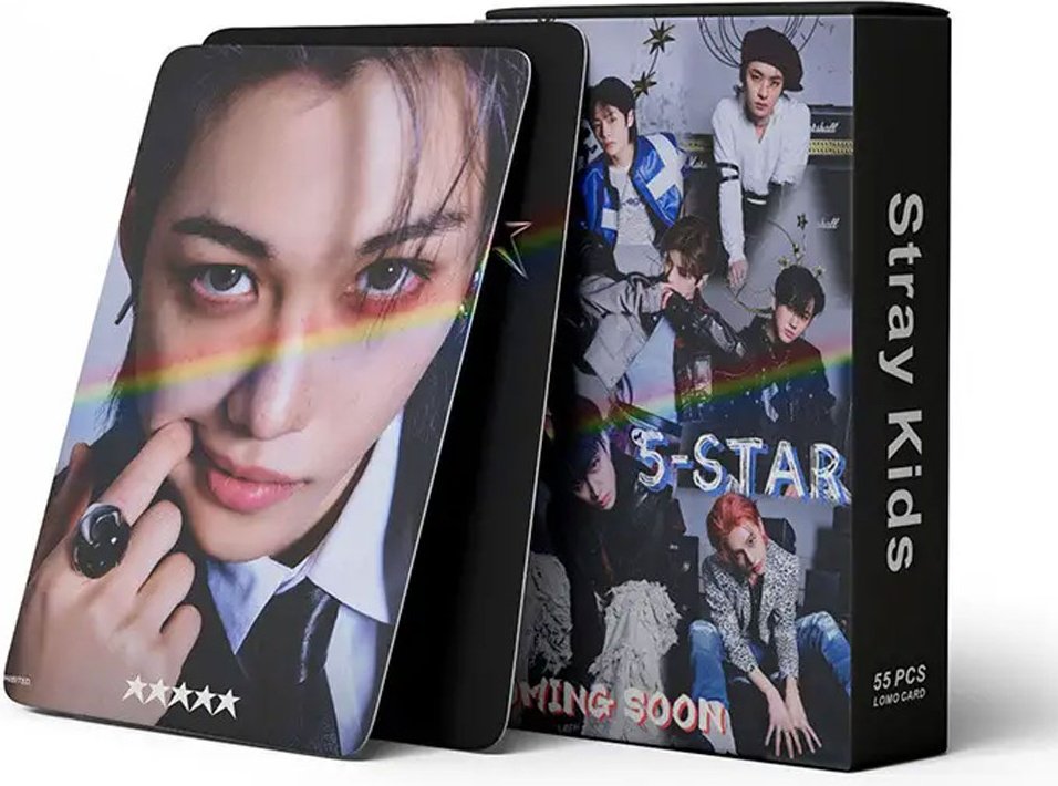 Коллекционные карточки k-pop 55 шт