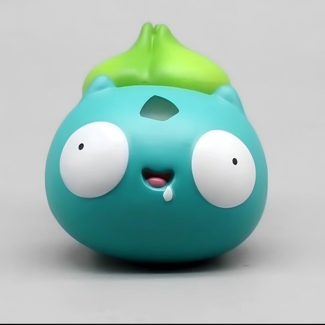 Бульбазавр (Bulbasaur / Fushigidane) Fool / Stupid Style 5 см 1 шт