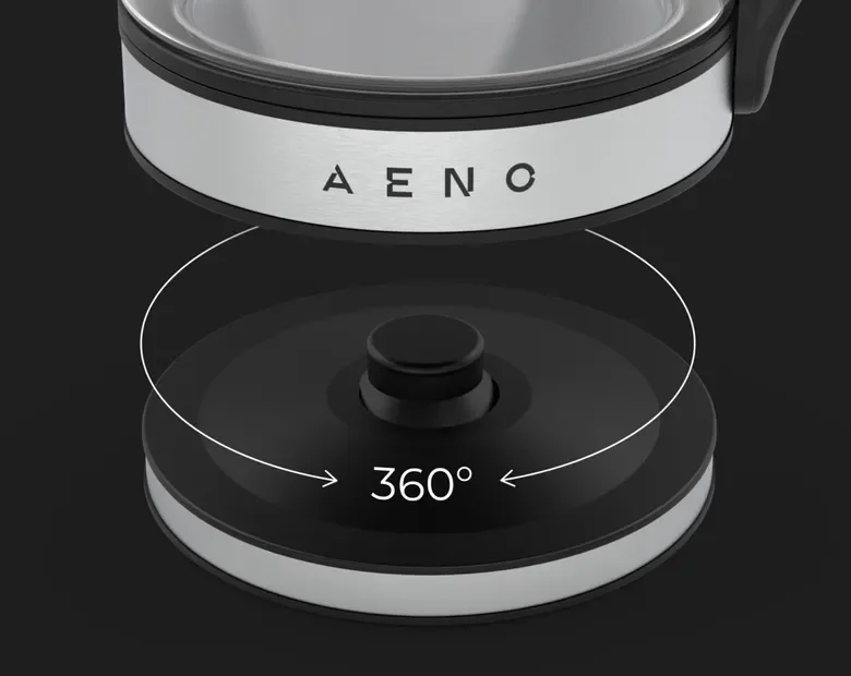 Электрочайник Aeno EK1S AEK0001S прозрачный купить,0