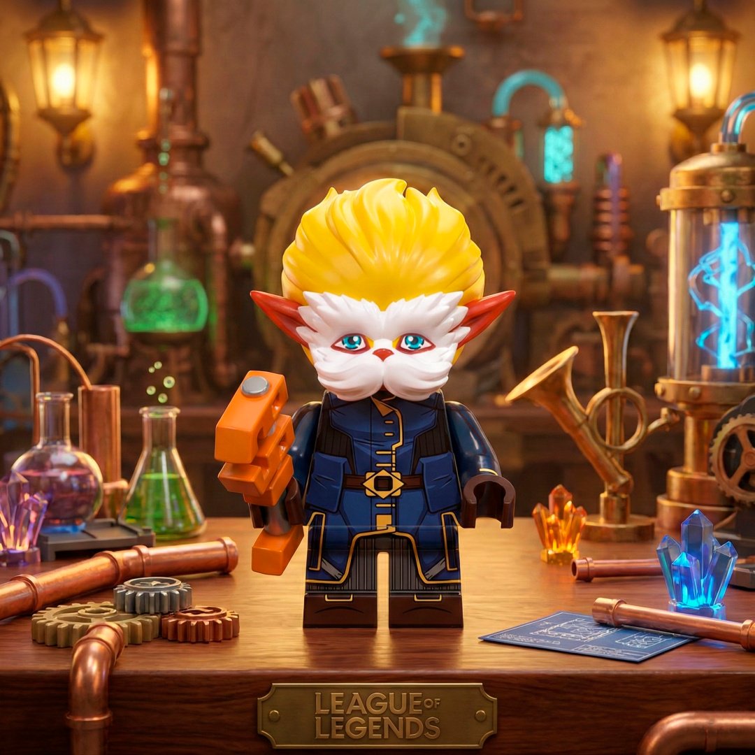Хаймердингер (Heimerdinger) 4.5 см 1 шт