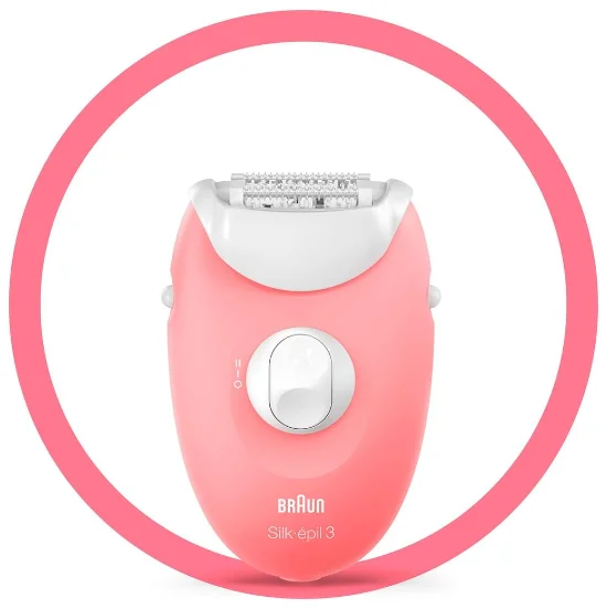 Эпилятор Braun Silk-epil 3 3-176 розовый - ForteMarket Эпилятор Braun Silk-epil 3 3-176 розовый купить,0