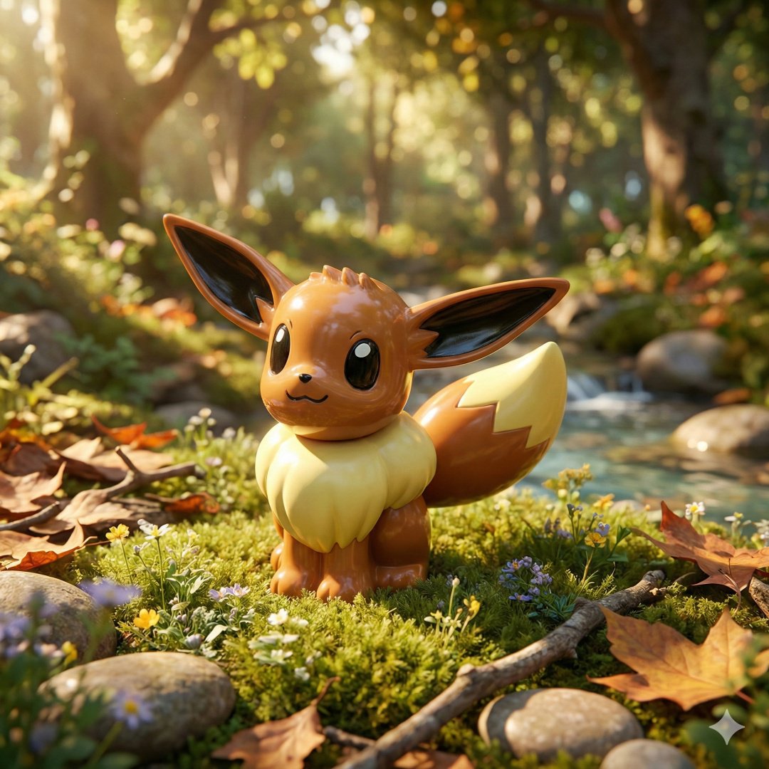 Иви (Eevee / Eievui) 4.5 см 1 шт