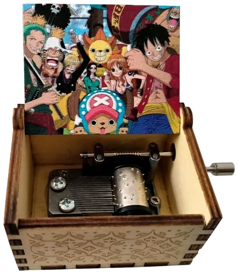 Шкатулка One Piece, дерево