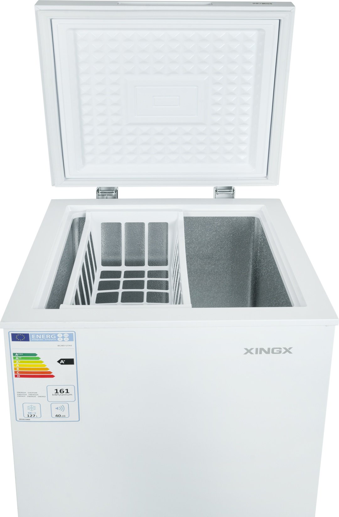 Морозильник XINGX BC/BD127AS 100 л белый купить,NaN