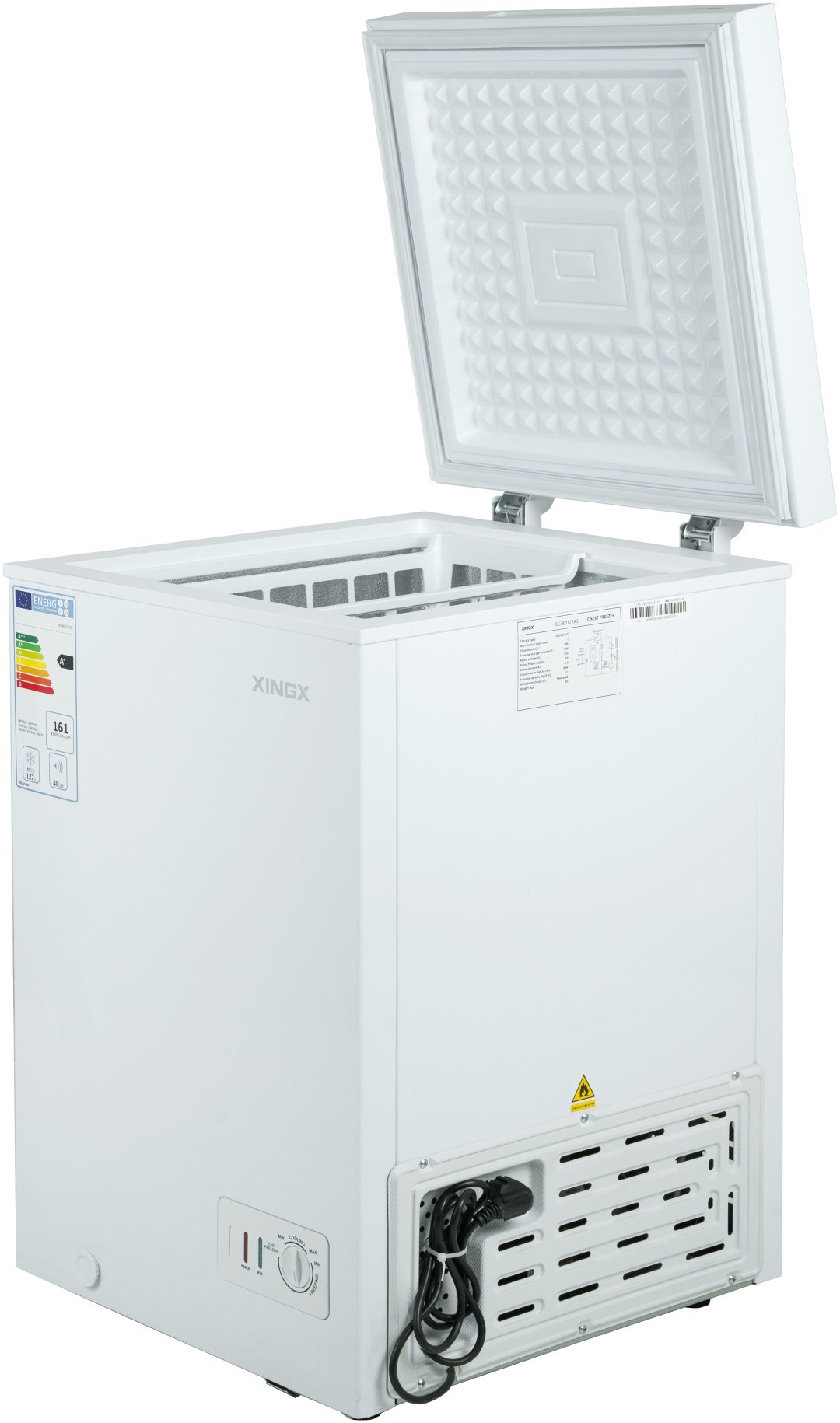 Морозильник XINGX BC/BD127AS 100 л белый купить,NaN