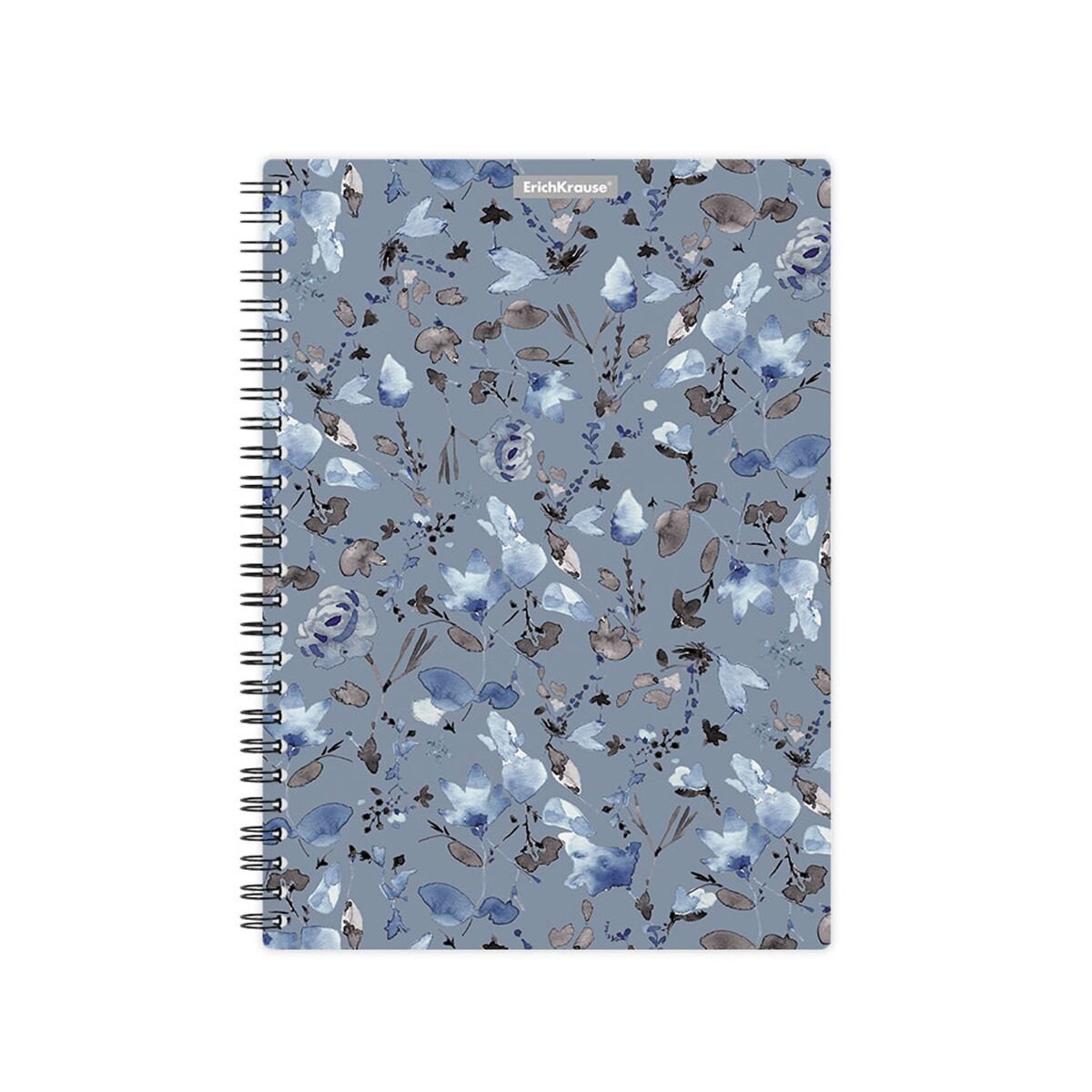 Тетрадь общая с пластиковой обложкой на спирали ErichKrause® Frozen Beauty, А5, 80 листов, клетка