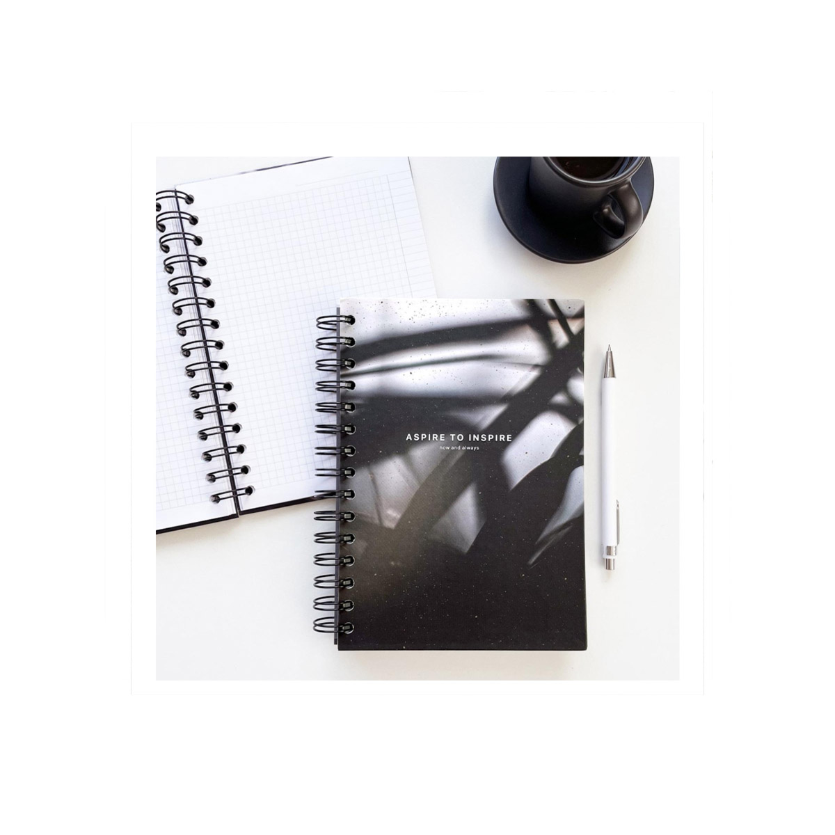 Тетрадь общая, Be Smart, 144х204 мм, 120 л., клетка, твердый переплет, спираль. Коллекция Sence, трава