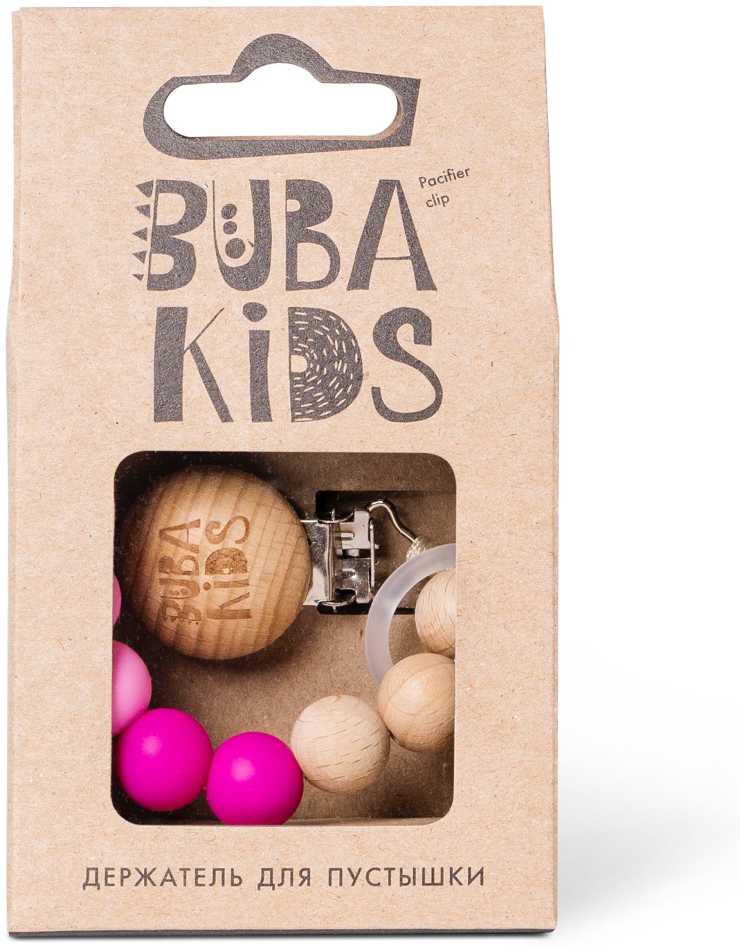 Держатель для пустышки BUBA KIDS Мэри Орхидея купить,7400