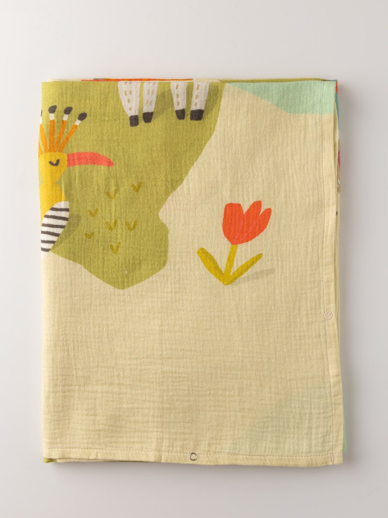 Пеленка текстильная BUBA KIDS Северный Кавказ, 1 шт, 115x115 см купить,9890