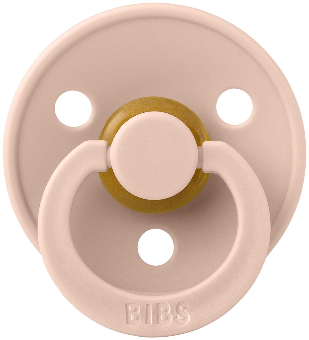 Пустышка BIBS Colour Latex Anatomical Blush 0-6 месяцев
