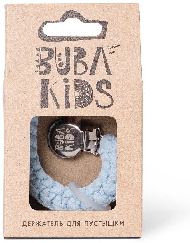 Плетеный держатель BUBA KIDS Небесно-голубой