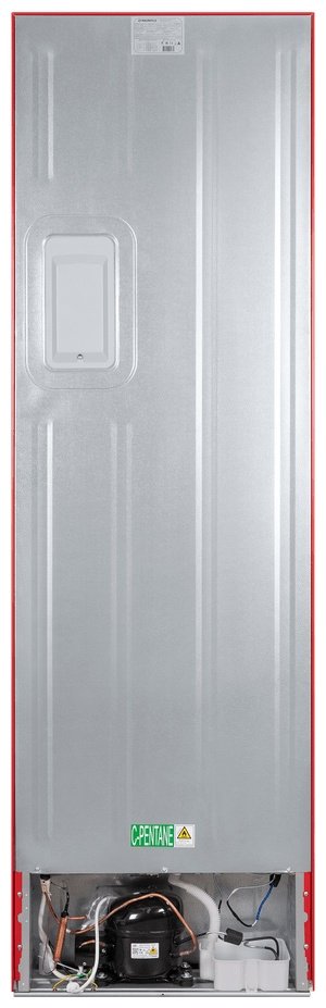 Холодильник MAUNFELD MFF200NFR Inverter красный купить,NaN