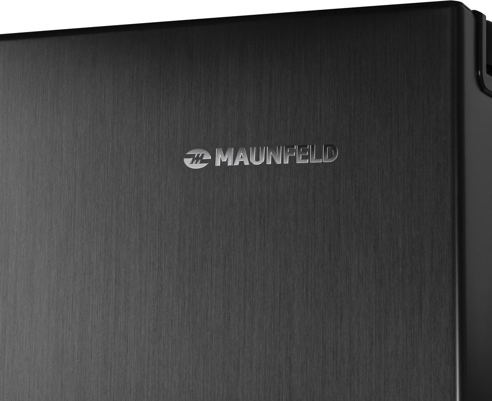 Холодильник MAUNFELD MFF177NFSB черный купить,NaN