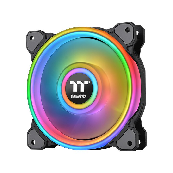 Вентилятор для корпуса Thermaltake Riing Quad 12 RGB CL-F088-PL12SW-C