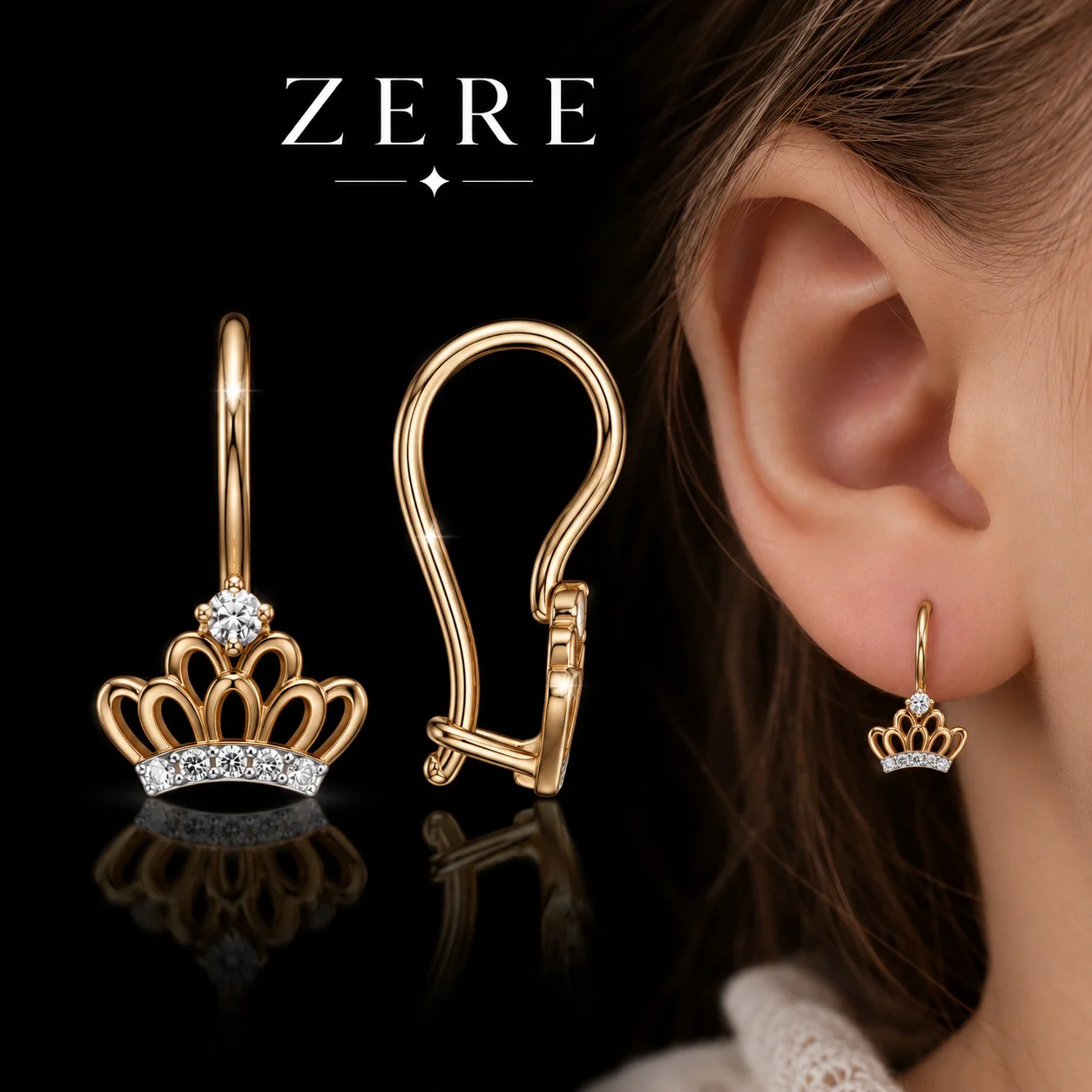 Серьги Zere ZR22092607 1.1гр купить,84700