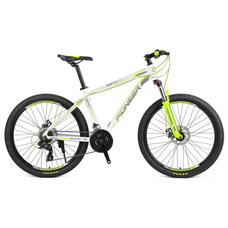Велосипед Pioneer Master 26'' 19 белый/желтый купить,NaN