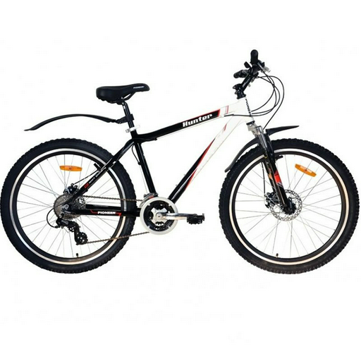 Велосипед Pioneer Hunter 700c 19 черно-белый