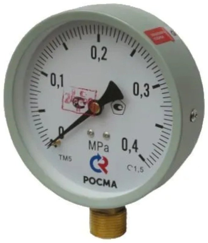 Манометр Росма дифференциальный Манометр ТМ-510 Р.00 М20х1,5 - (0-0,4МРа)