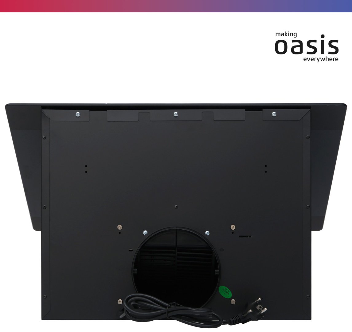 Вытяжка Oasis NR-60B черный купить,133000