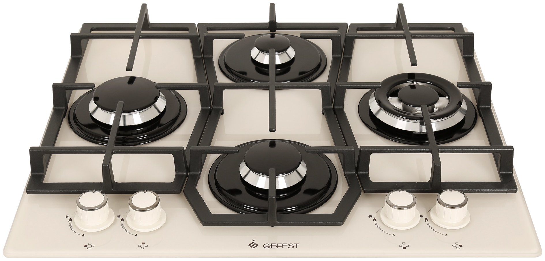 Газовая варочная поверхность GEFEST ПВГ 2231-10 В81 кремовый