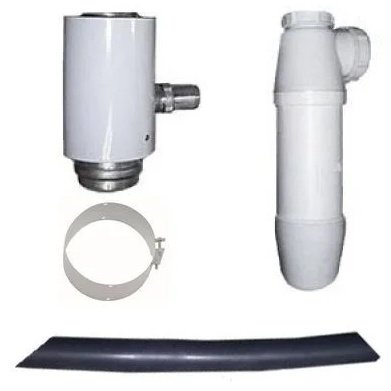 Protherm коаксиальный дымоход ф 60 мм, алюминий купить,NaN