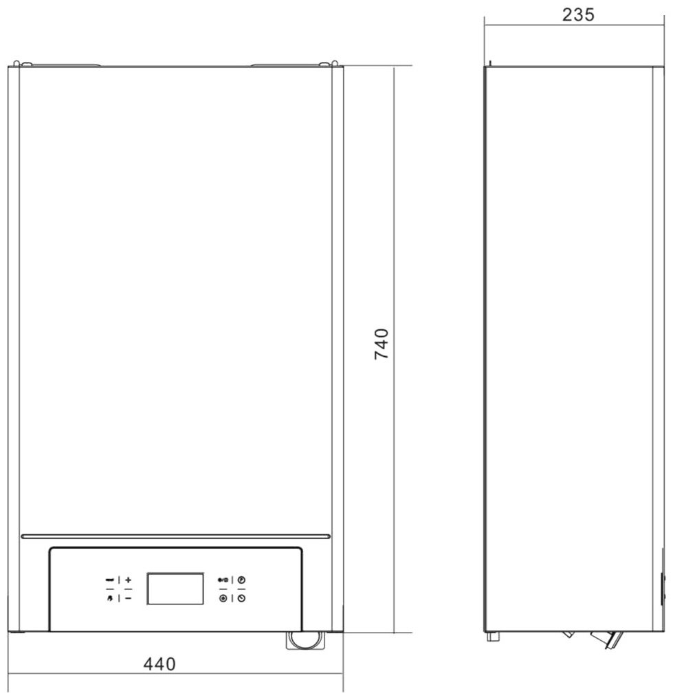 Электрический котел Thermex Quantum E908 без дымохода купить,NaN
