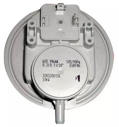 Protherm датчик давления Моностат 105/90 Pa для котлов Protherm 0020211588 Настенные котлы (турбированный двухконтурный) 12MTV20 Гепард (H-RU) 12MTV20 Гепард/R1 (H-RU) 23MTV20 Гепард (H-RU/VE) 23MTV20 Гепард/R1 (H-RU/VE) 1 шт.