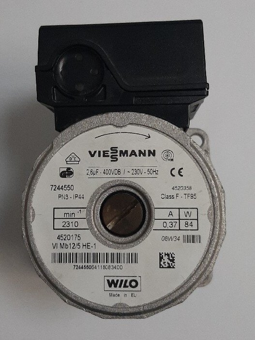 Насос поверхностный Viessmann Насос VITOPEND-30 GRN 15-65 - 120W -( GRM02) (АНАЛОГ)