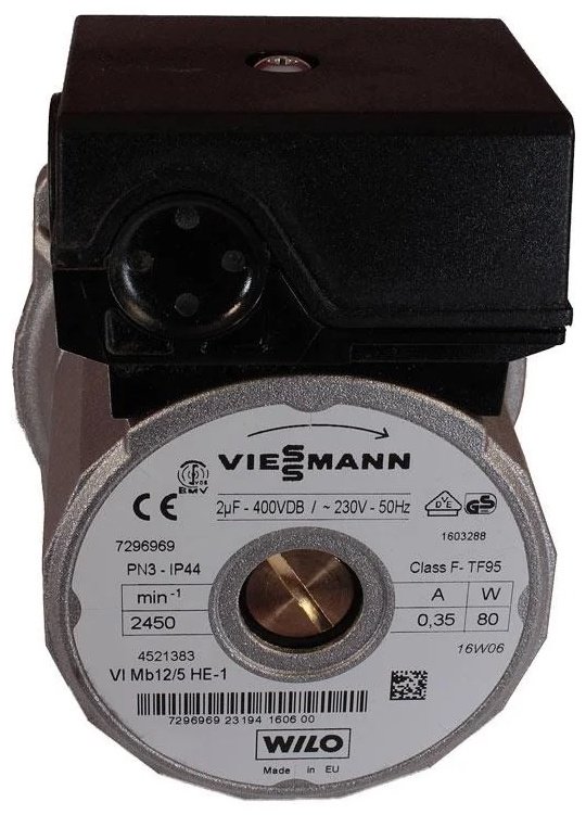 Насос поверхностный Viessmann Насос VITOPEND12-24 15-50 - 75W -( GRM01) (АНАЛОГ)